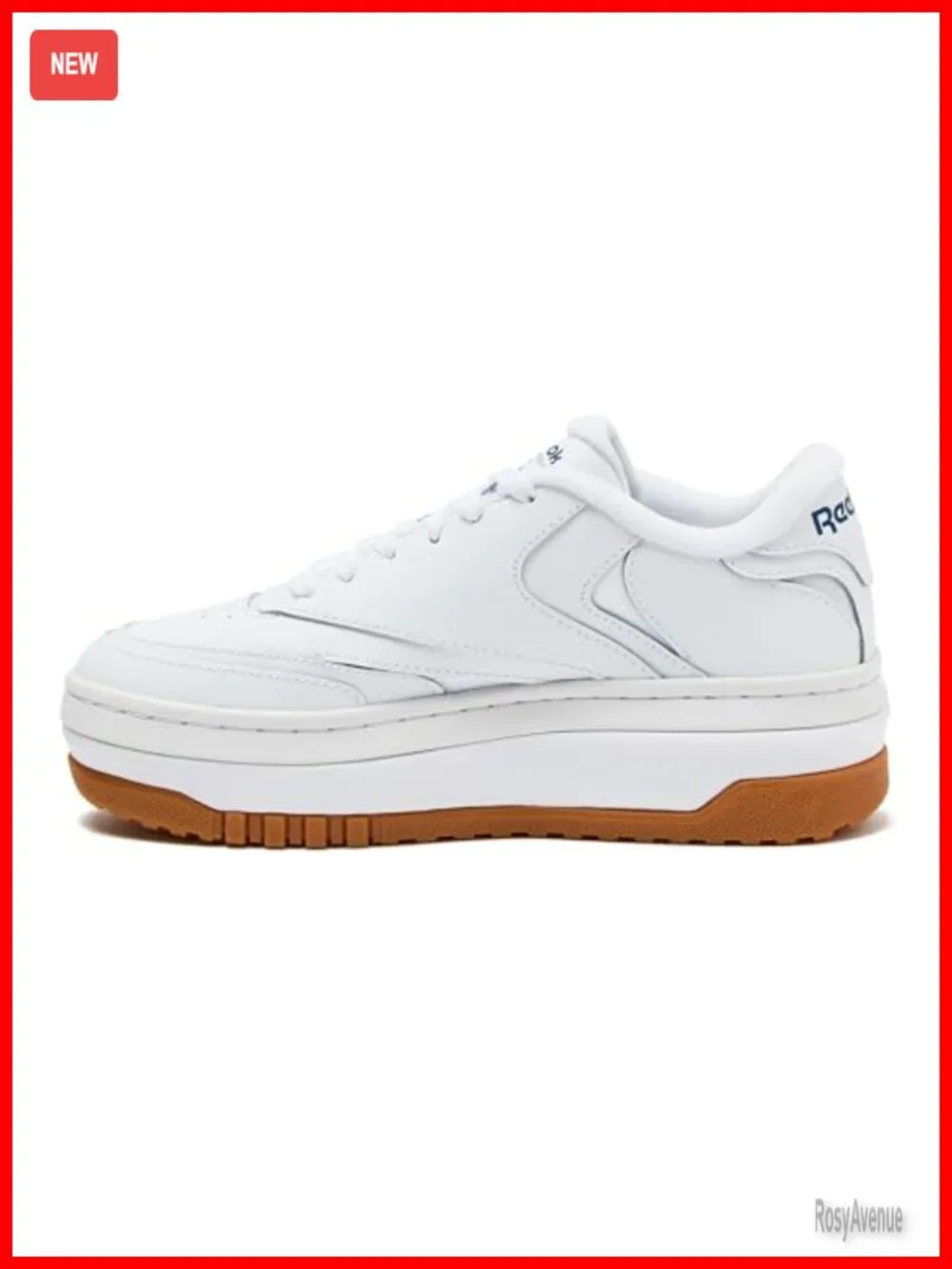 Platform Sneakers Women Leather Comfort Casual Tennis Shoes Lace-Up